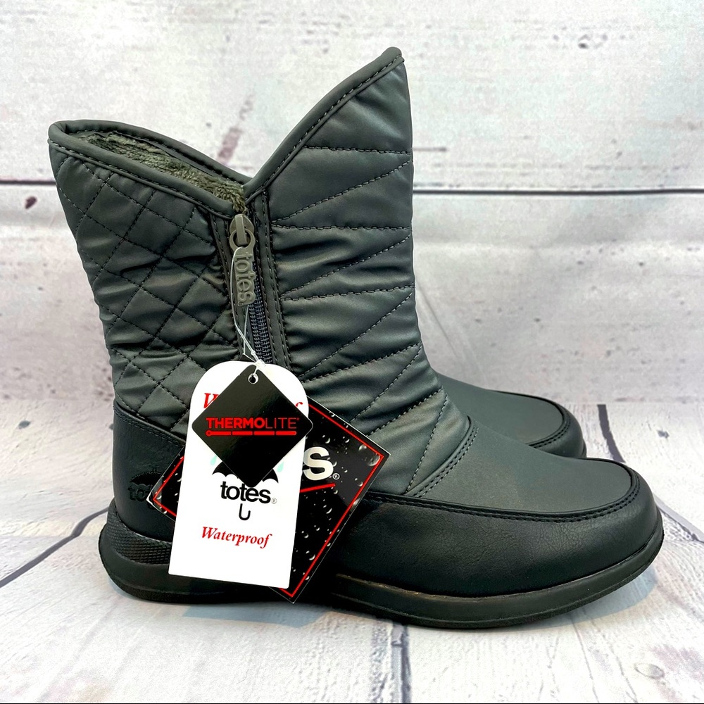 Totes Thermalite Winter Boots Women’s Size 8